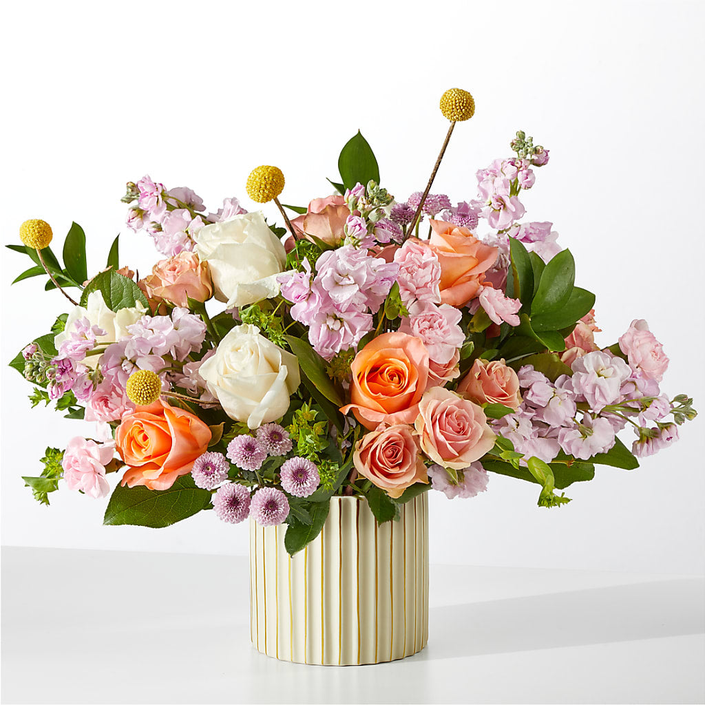 French Market Bouquet with Ivory Vase – Nicholasville Florist, Nicholasville KY
