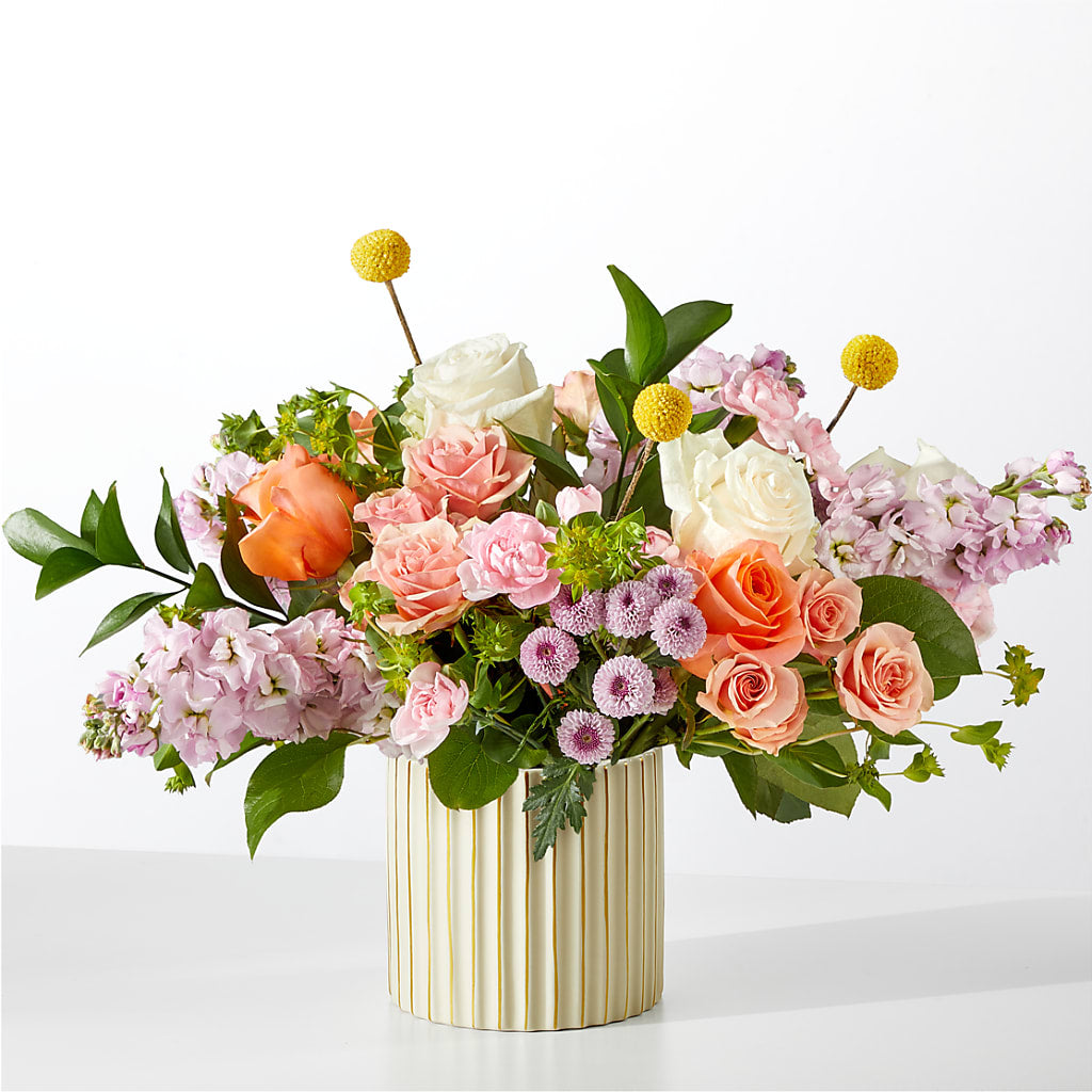 French Market Bouquet with Ivory Vase – Nicholasville Florist, Nicholasville KY