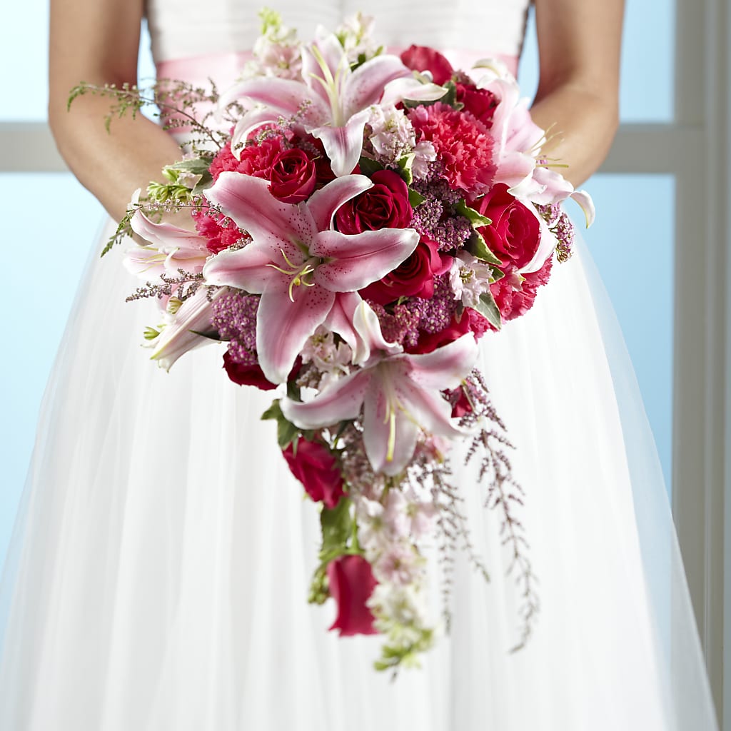 Lily & Rose Bouquet – Nicholasville Florist, Nicholasville KY