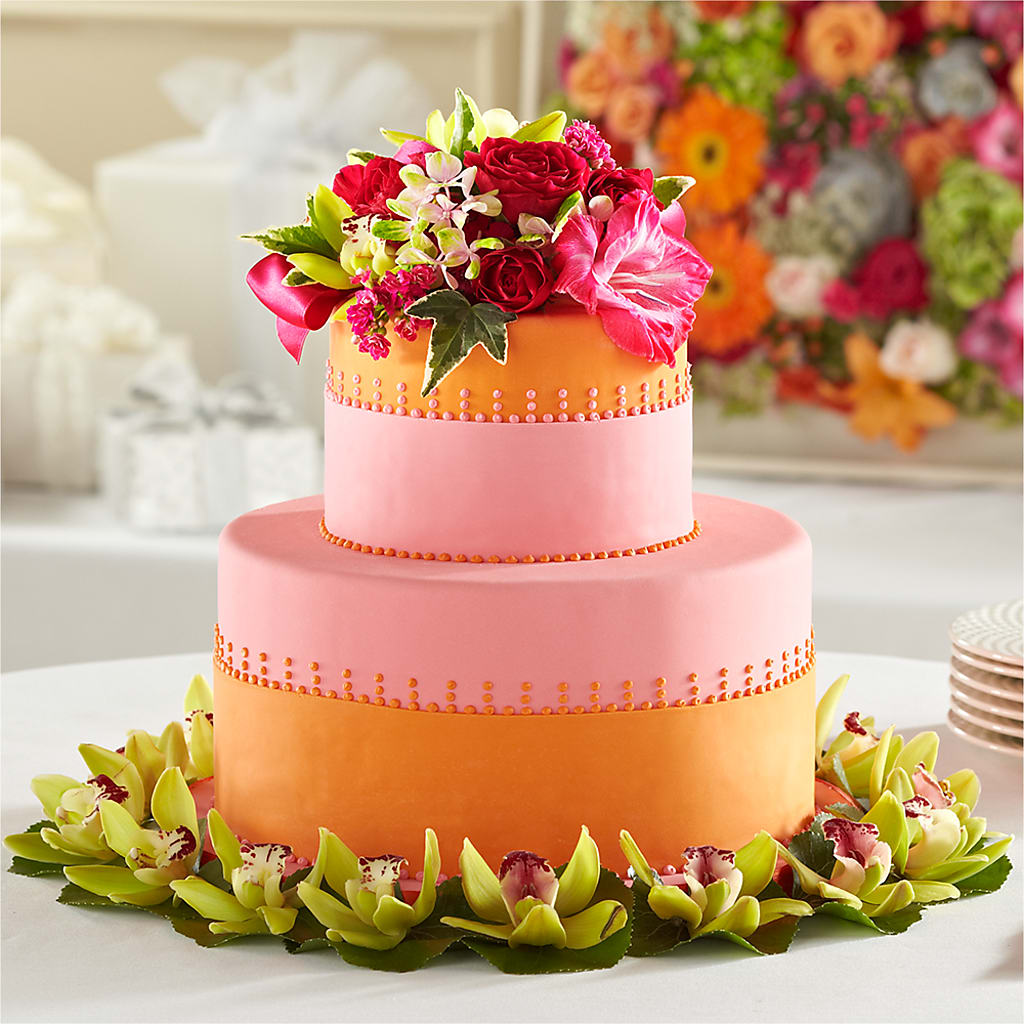 Sweet Citrus Cake Decor – Nicholasville Florist, Nicholasville KY