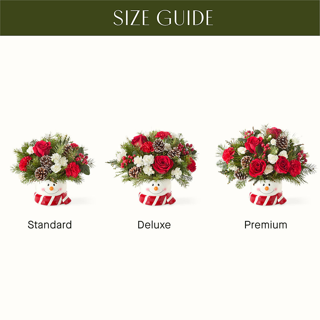 Jolly Snowman Bouquet –  Nicholasville Florist, Nicholasville KY