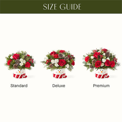 Jolly Snowman Bouquet –  Nicholasville Florist, Nicholasville KY
