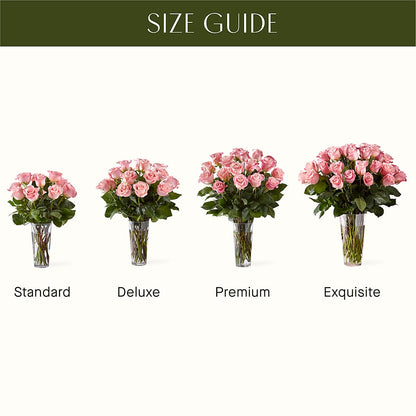 Long Stem Pink Rose Bouquet –  Nicholasville Florist, Nicholasville KY