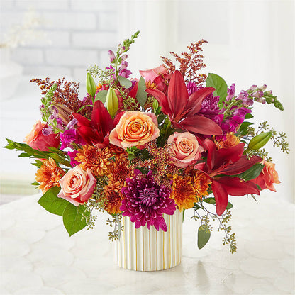 Burgundy Landscape Bouquet –  Nicholasville Florist, Nicholasville KY