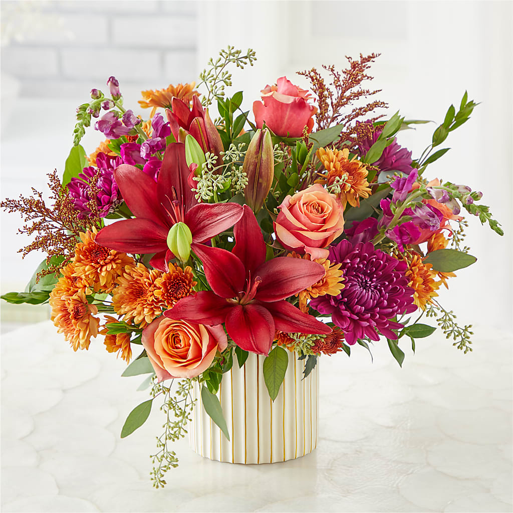 Burgundy Landscape Bouquet –  Nicholasville Florist, Nicholasville KY