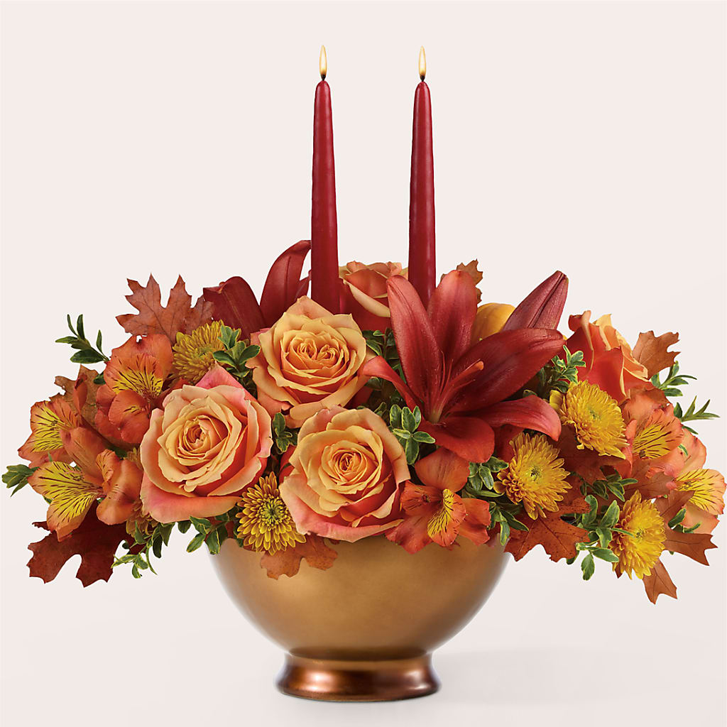 Harvest Table Centerpiece –  Nicholasville Florist, Nicholasville KY