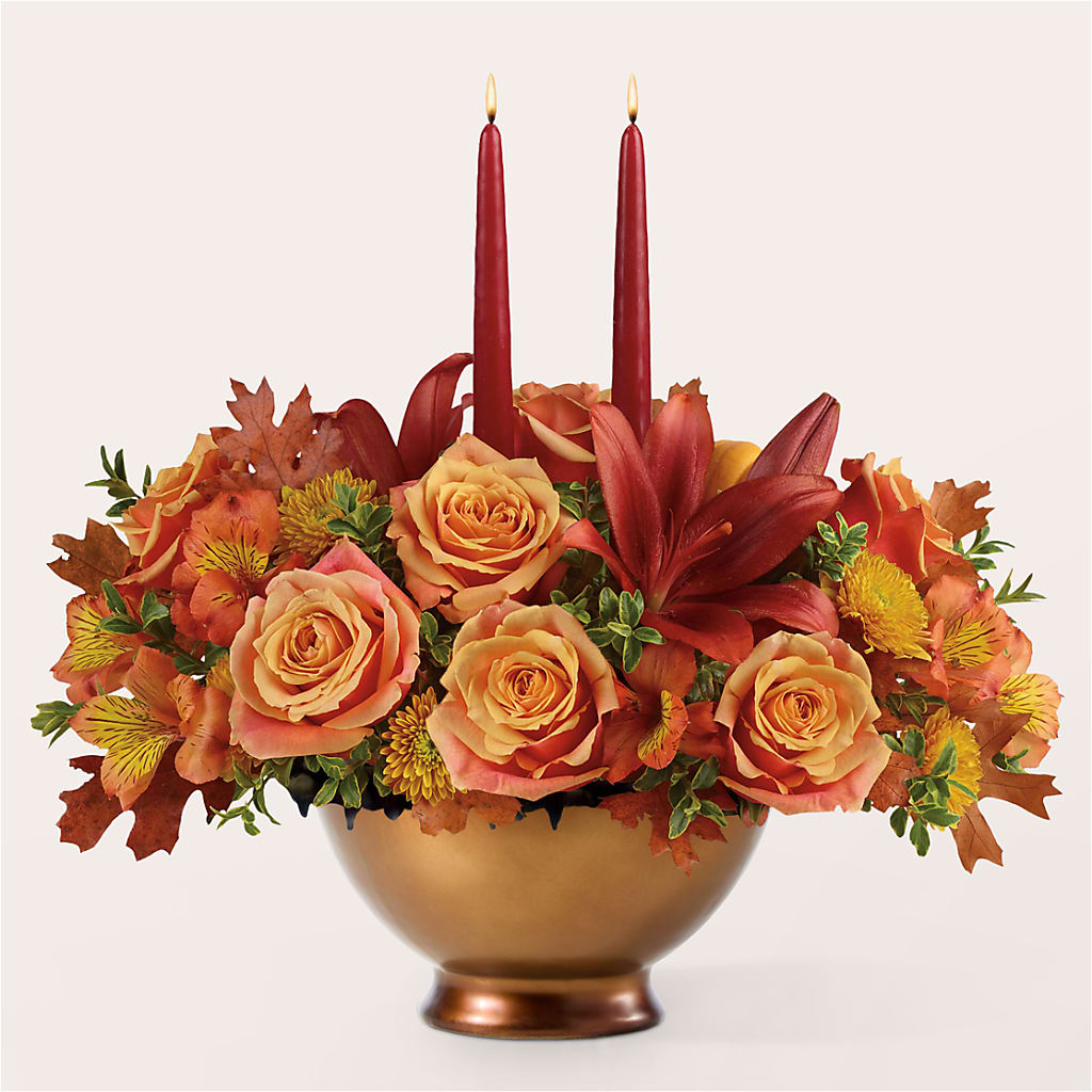 Harvest Table Centerpiece –  Nicholasville Florist, Nicholasville KY