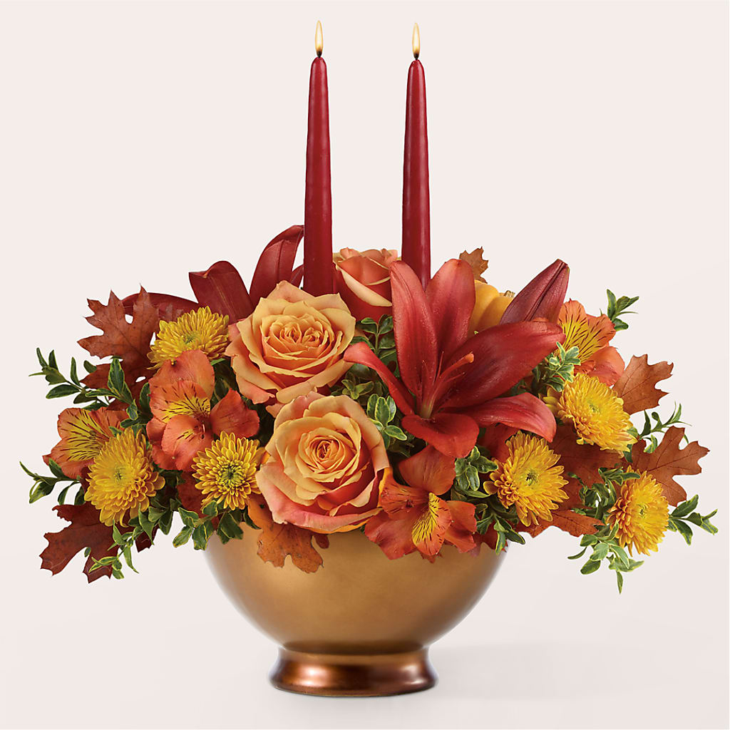 Harvest Table Centerpiece –  Nicholasville Florist, Nicholasville KY