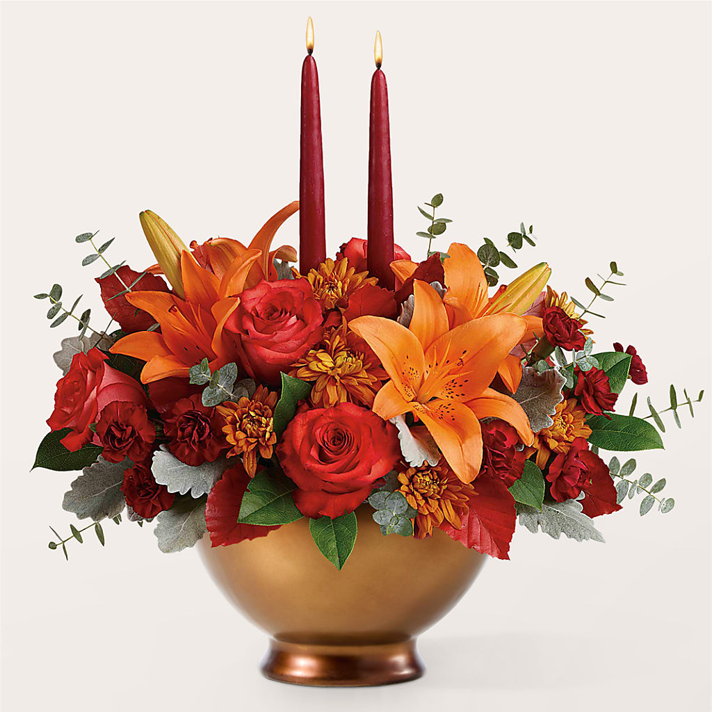 Fruits of Fall Centerpiece –  Nicholasville Florist, Nicholasville KY