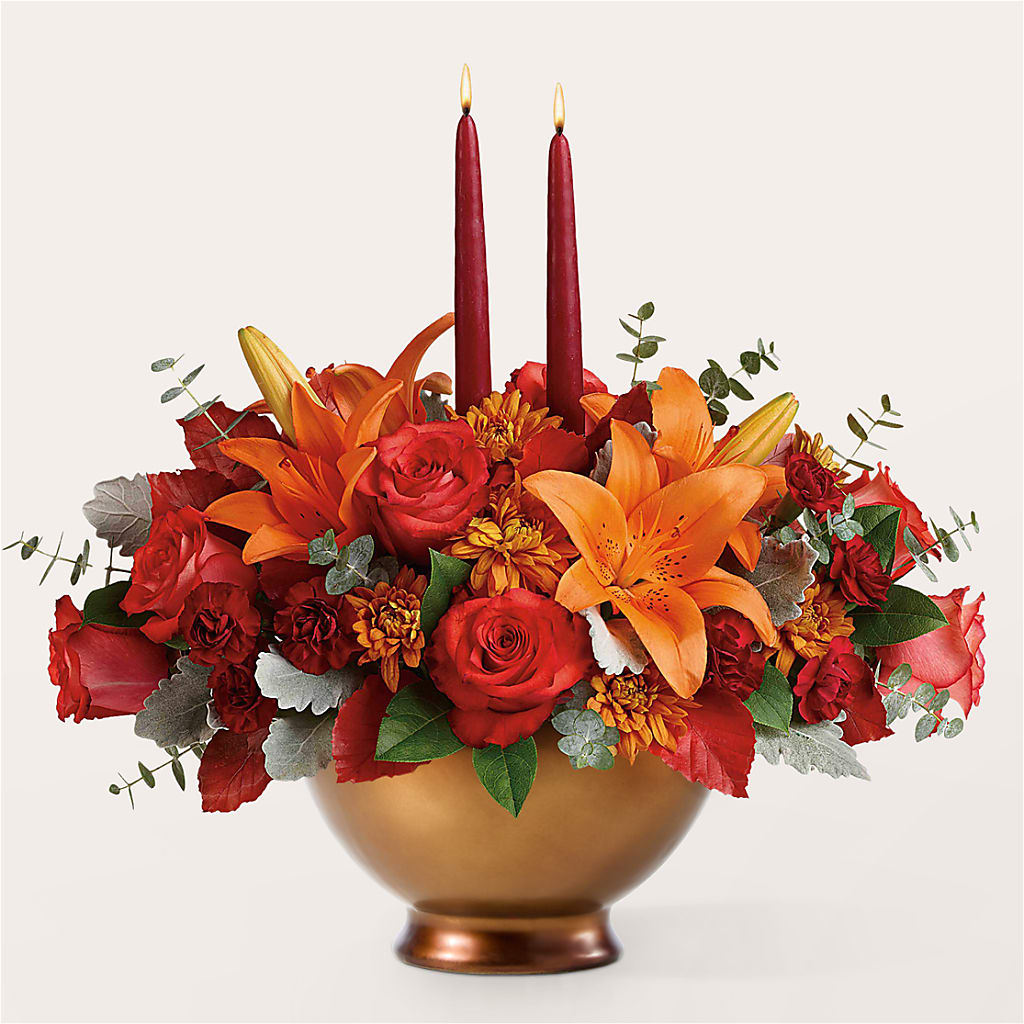 Fruits of Fall Centerpiece –  Nicholasville Florist, Nicholasville KY