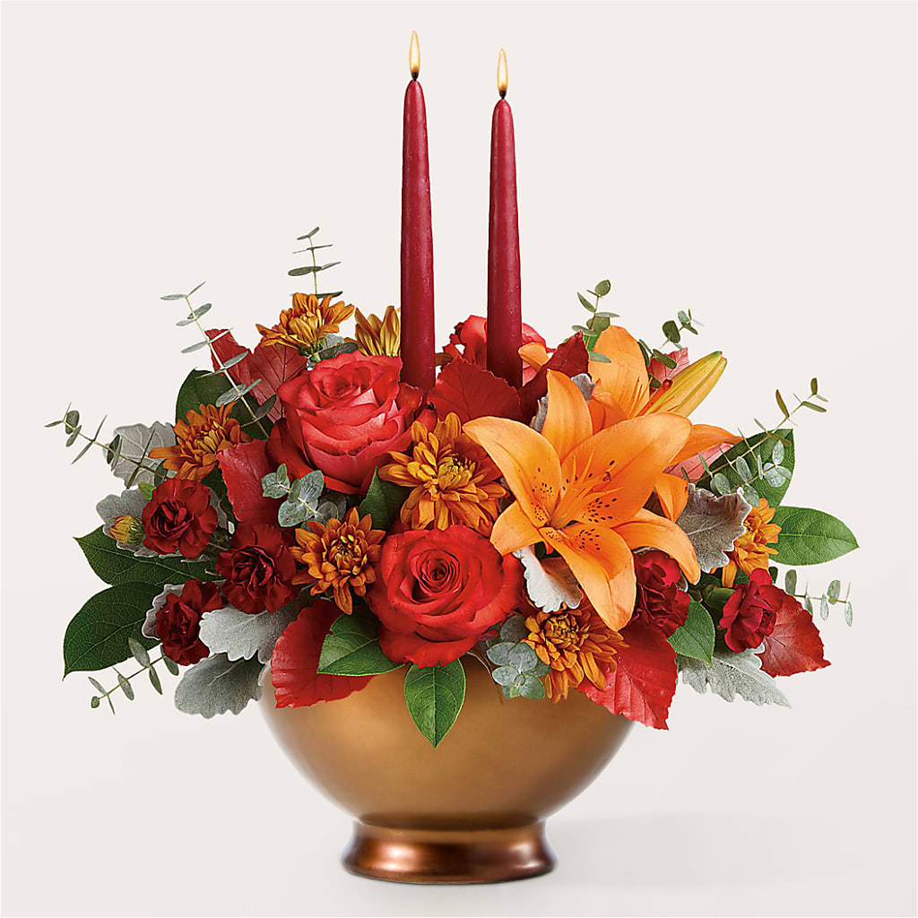 Fruits of Fall Centerpiece –  Nicholasville Florist, Nicholasville KY