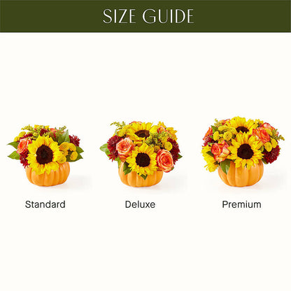 Golden Gourd Pumpkin Bouquet –  Nicholasville Florist, Nicholasville KY