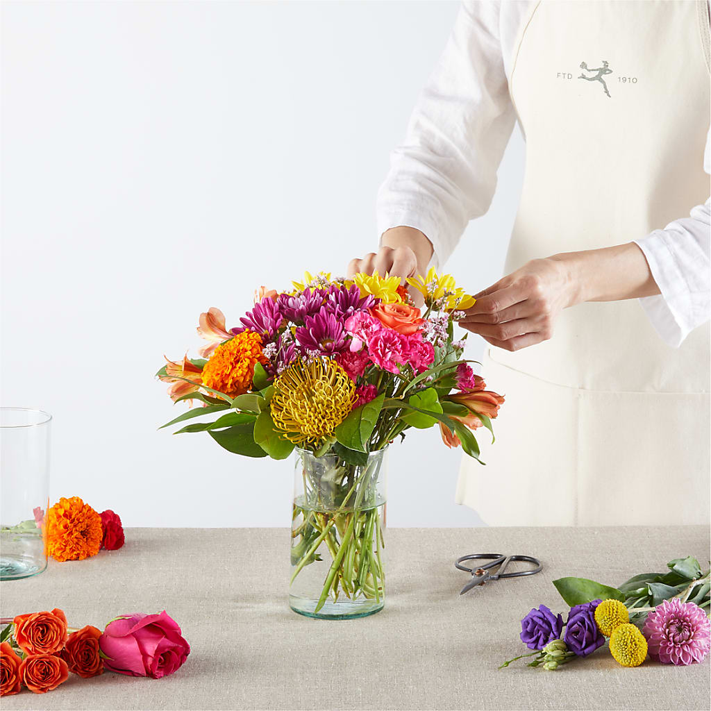 Feast of Color – A Florist Original –  Nicholasville Florist, Nicholasville KY