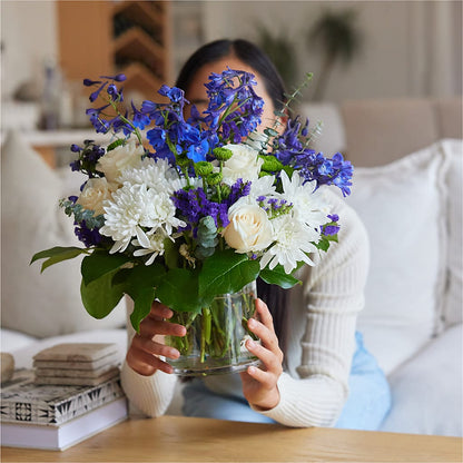 Cerulean Waves Bouquet –  Nicholasville Florist, Nicholasville KY