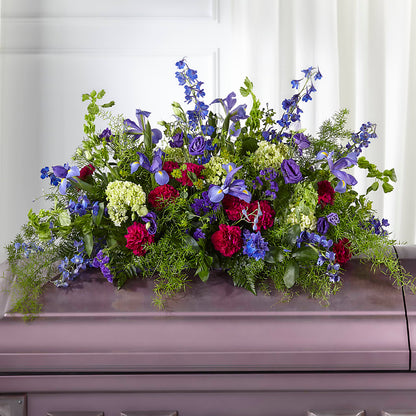 Always Treasured Casket Spray –  Nicholasville Florist, Nicholasville KY