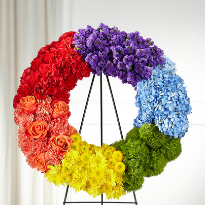 Circle of Love Wreath –  Nicholasville Florist, Nicholasville KY