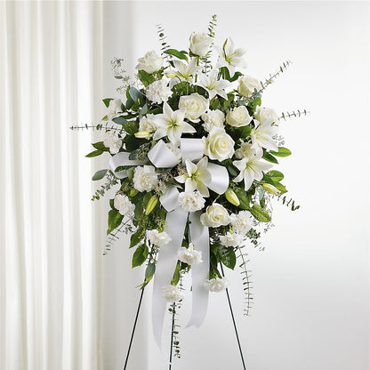 With Care Standing Spray –  Nicholasville Florist, Nicholasville KY