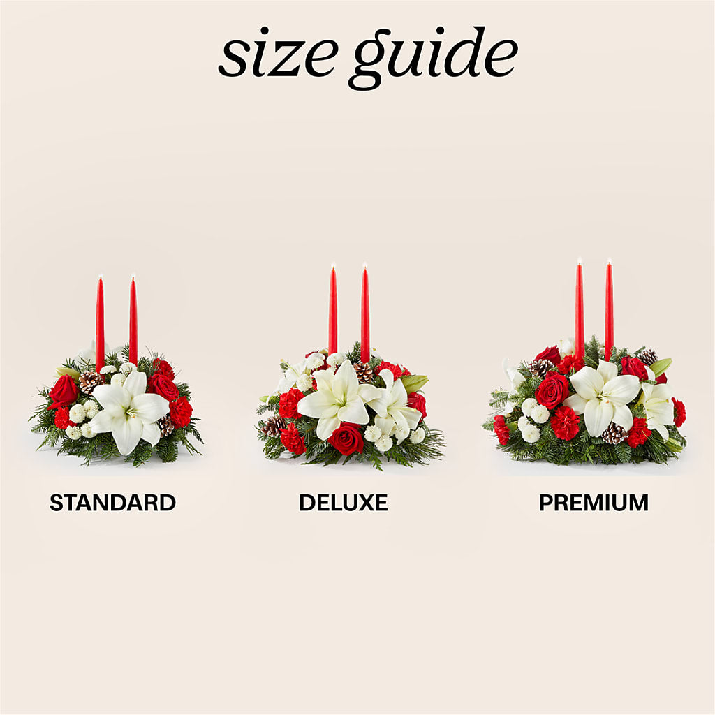 Seasonal Festivities Centerpiece –  Nicholasville Florist, Nicholasville KY