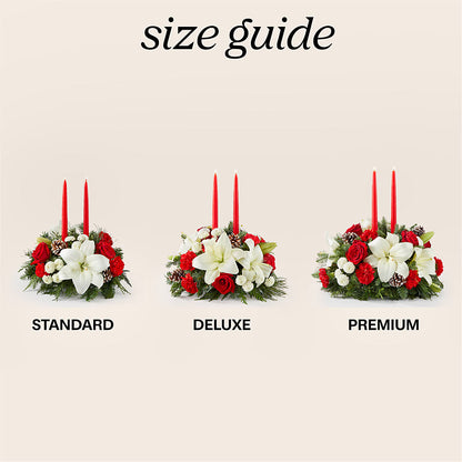 Seasonal Festivities Centerpiece –  Nicholasville Florist, Nicholasville KY
