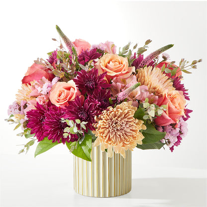 Berry Cobbler Bouquet with Ivory Vase –  Nicholasville Florist, Nicholasville KY