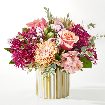 Berry Cobbler Bouquet with Ivory Vase –  Nicholasville Florist, Nicholasville KY