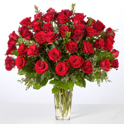 Forever Yours Fifty Stem Red Rose Bouquet –  Nicholasville Florist, Nicholasville KY