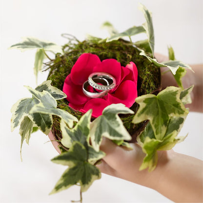 Lila Rose Ring Nest –  Nicholasville Florist, Nicholasville KY