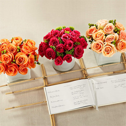 Dawn Rose Centerpiece –  Nicholasville Florist, Nicholasville KY