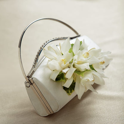 White Purse Decor –  Nicholasville Florist, Nicholasville KY